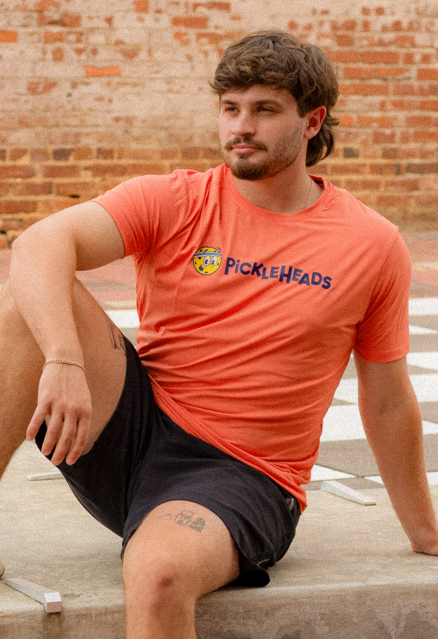 Orange Performance Tee