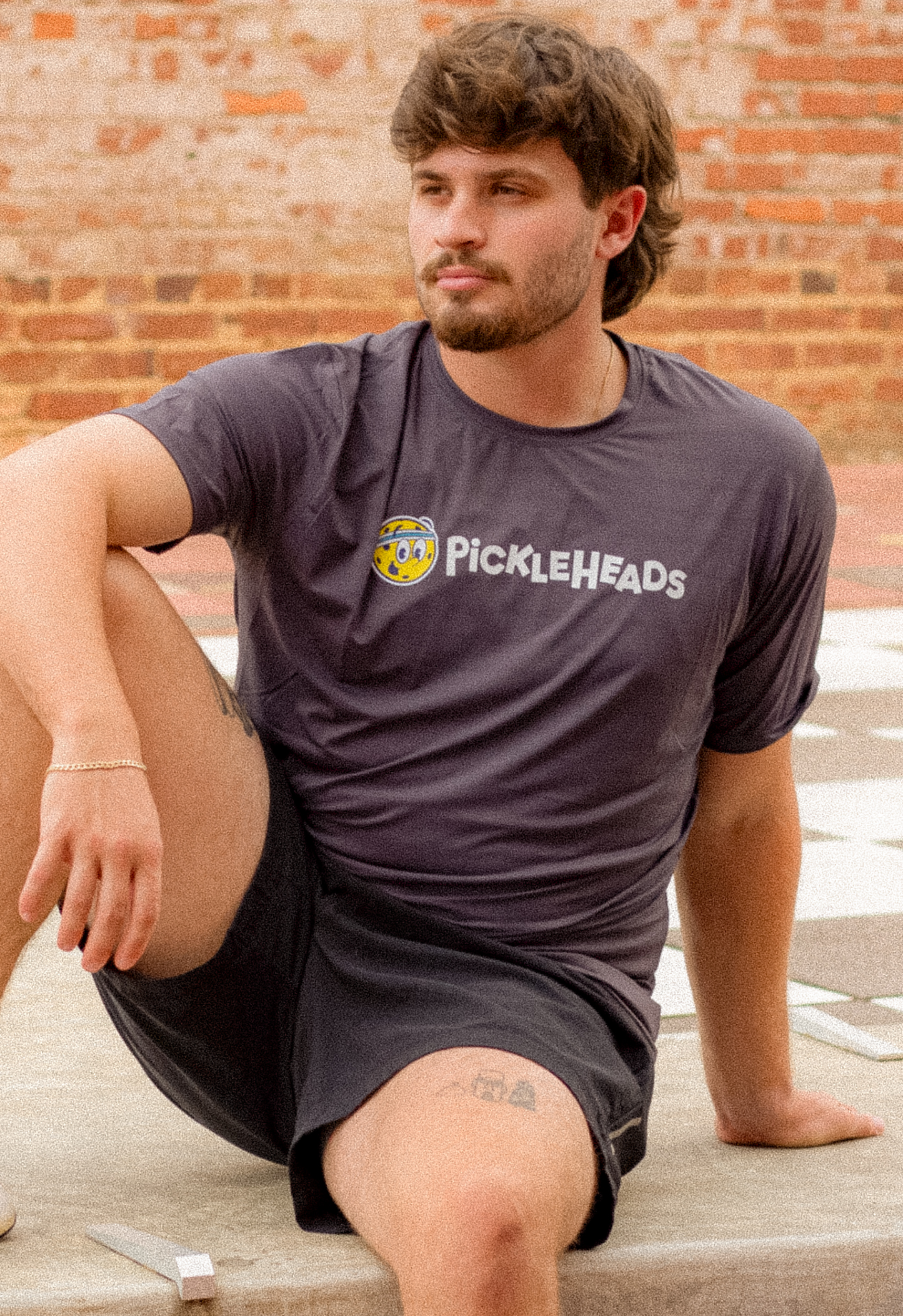 Charcoal Performance Tee