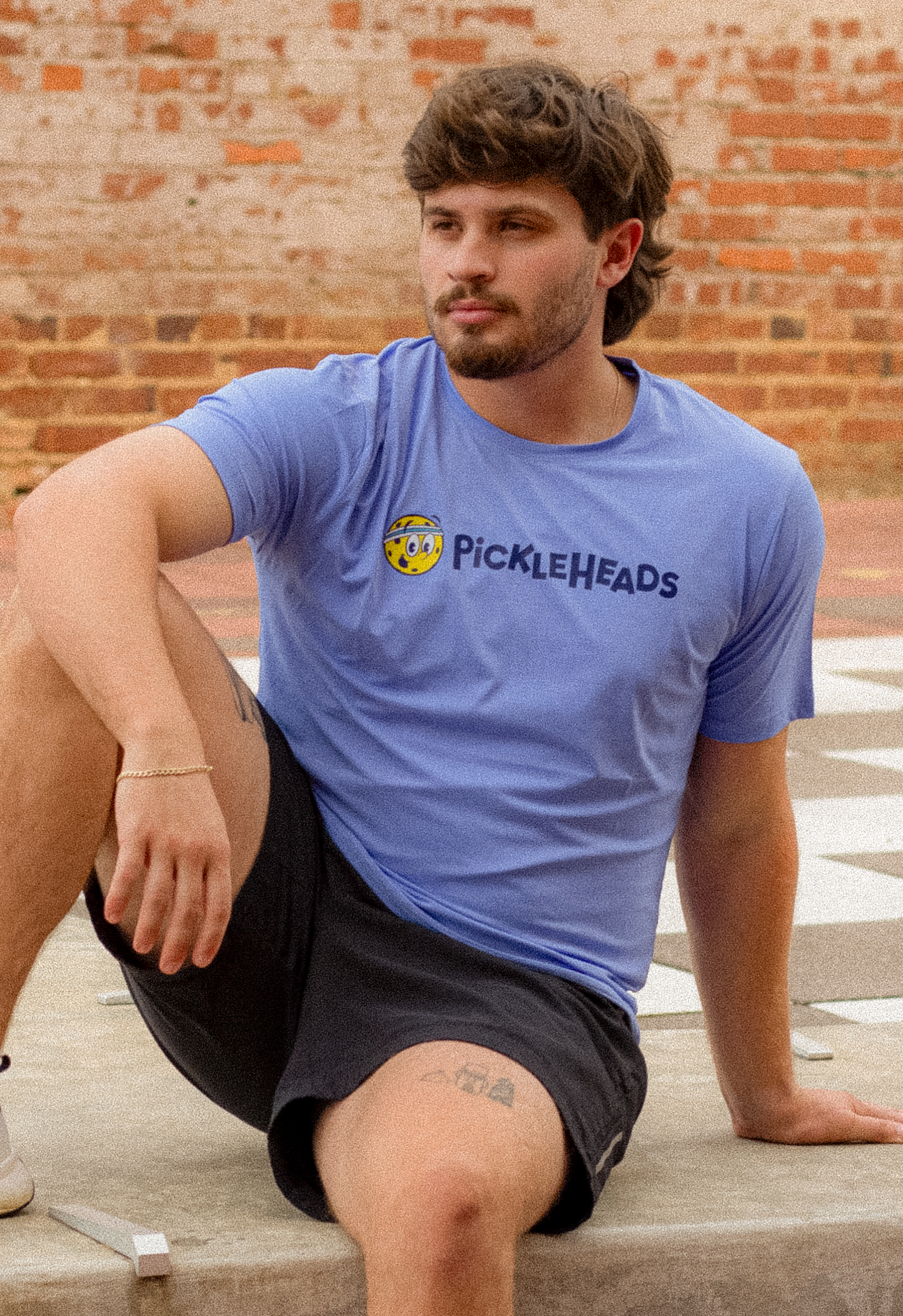 Light Blue Performance Tee